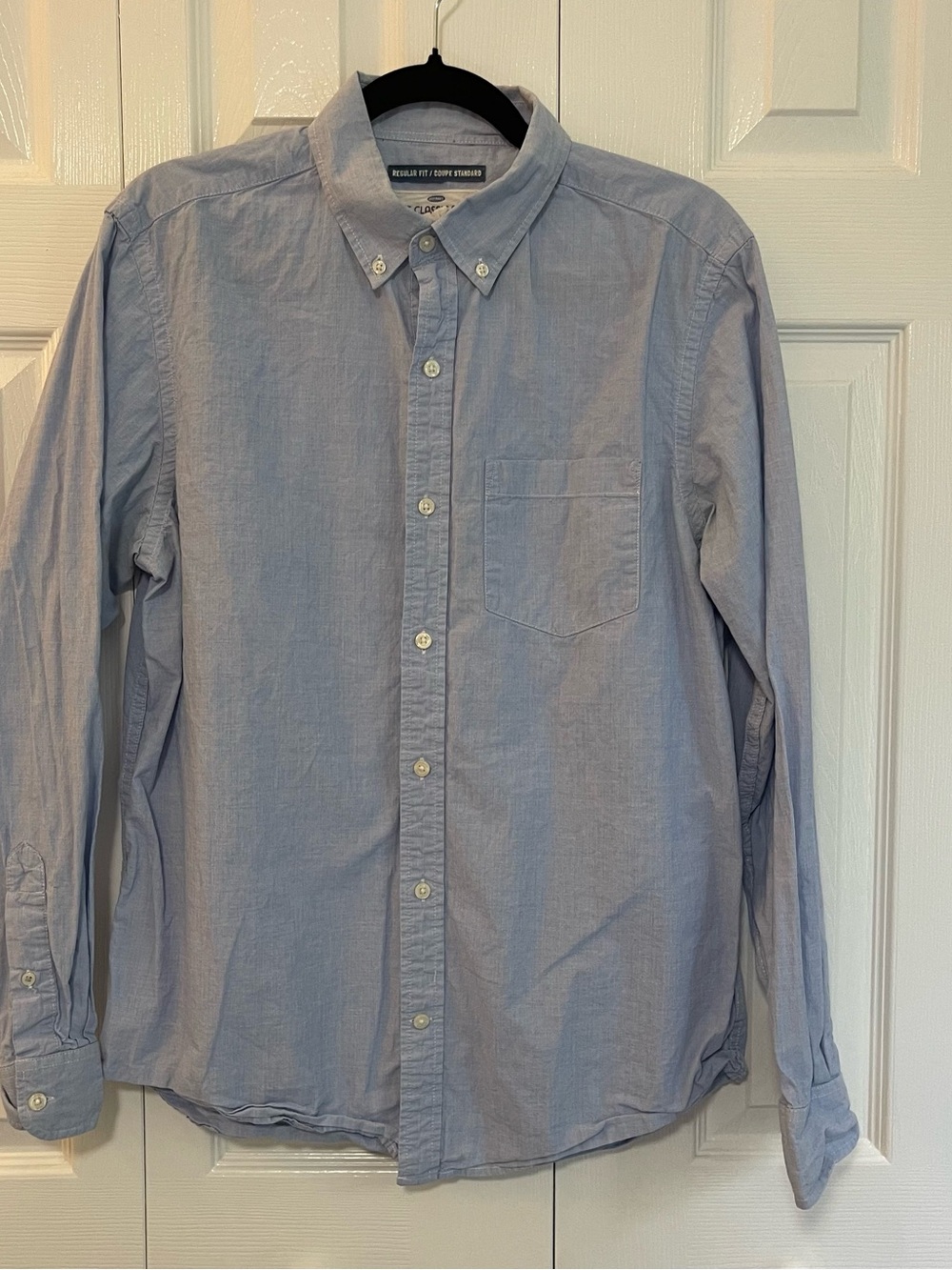 Old Navy Light Blue Button-Down Oxford Shirt